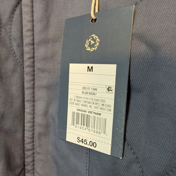 UNIVERSAL THREAD Faded Blue Quilted Bomber Jacket - Size M – NWT - Picture 7 of 11